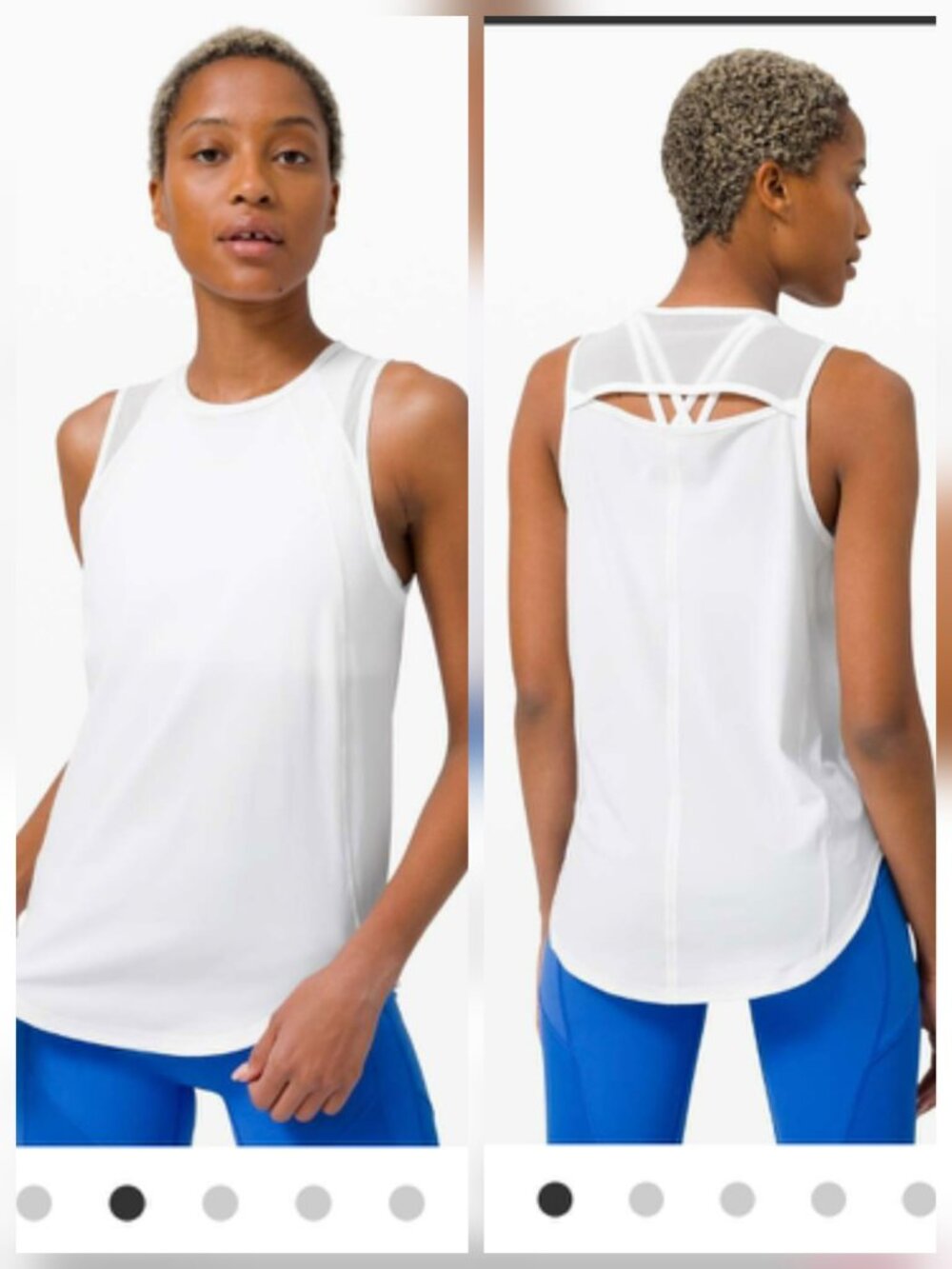 Lululemon Sculpt Tank Top White